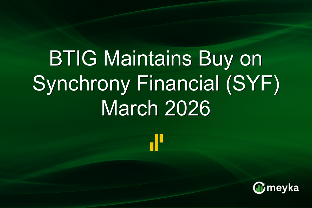 BTIG Maintains Buy on Synchrony Financial (SYF) March 2026
