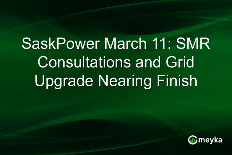SaskPower March 11: SMR Consultations and Grid Upgrade Nearing Finish
