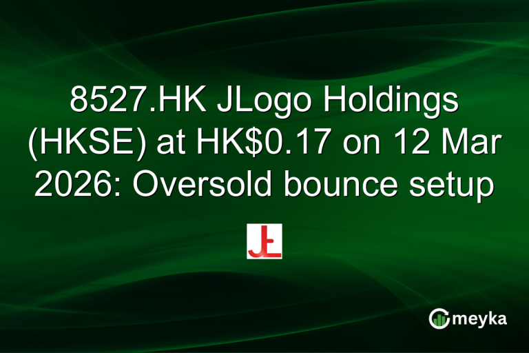 8527.HK JLogo Holdings (HKSE) at HK$0.17 on 12 Mar 2026: Oversold bounce setup