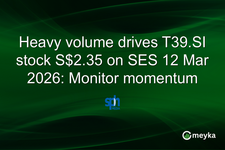 Heavy volume drives T39.SI stock S$2.35 on SES 12 Mar 2026: Monitor momentum