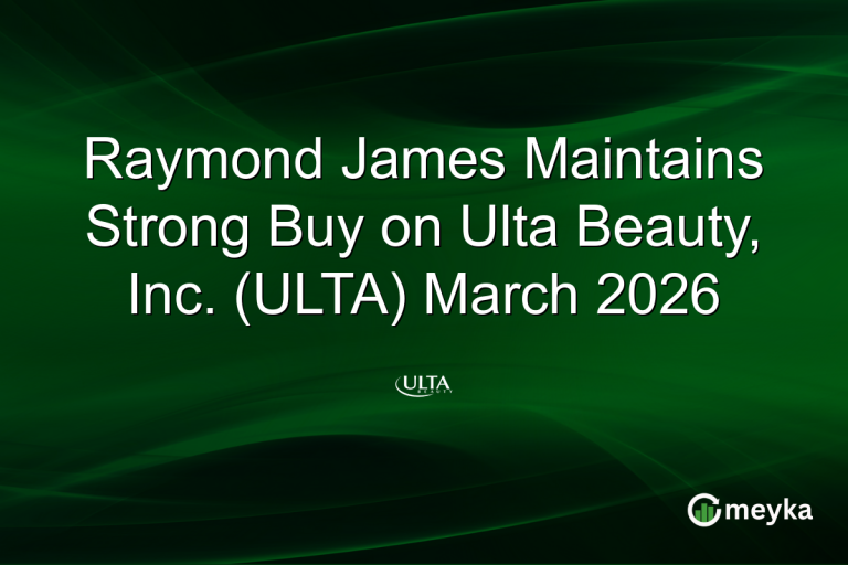 Raymond James Maintains Strong Buy on Ulta Beauty, Inc. (ULTA) March 2026