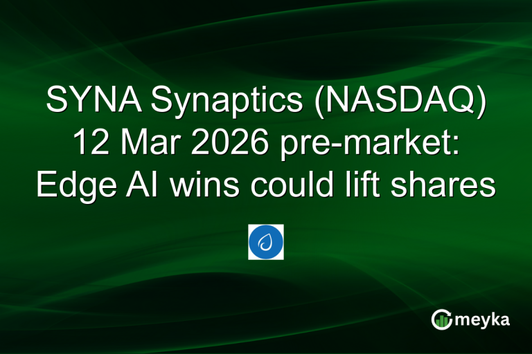 SYNA Synaptics (NASDAQ) 12 Mar 2026 pre-market: Edge AI wins could lift shares