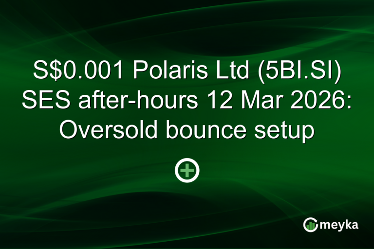 S$0.001 Polaris Ltd (5BI.SI) SES after-hours 12 Mar 2026: Oversold bounce setup