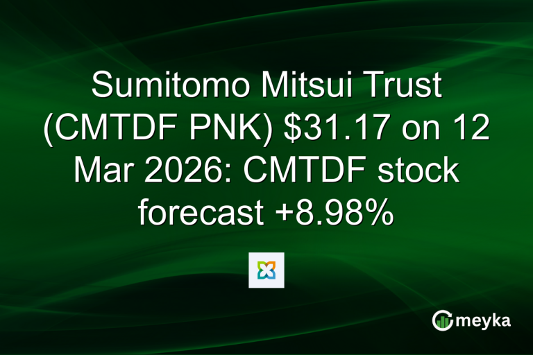 Sumitomo Mitsui Trust (CMTDF PNK) $31.17 on 12 Mar 2026: CMTDF stock forecast +8.98%