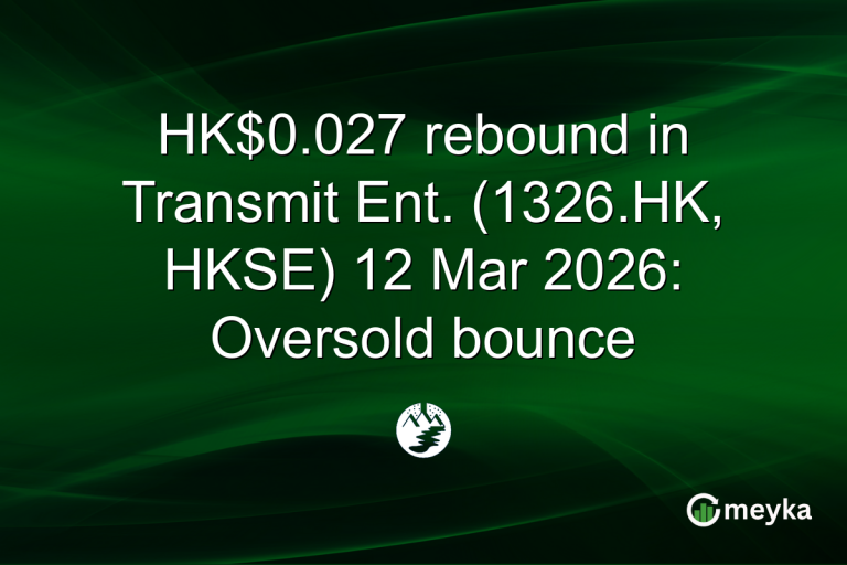 HK$0.027 rebound in Transmit Ent. (1326.HK, HKSE) 12 Mar 2026: Oversold bounce