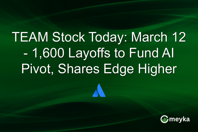 TEAM Stock Today: March 12 - 1,600 Layoffs to Fund AI Pivot, Shares Edge Higher