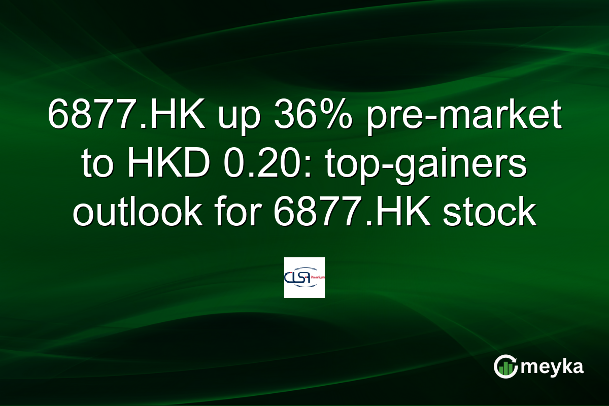 6877.HK up 36% pre-market to HKD 0.20: top-gainers outlook for 6877.HK stock