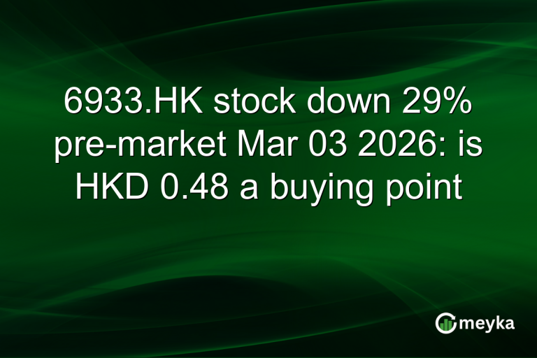 6933.HK stock down 29% pre-market Mar 03 2026: is HKD 0.48 a buying point