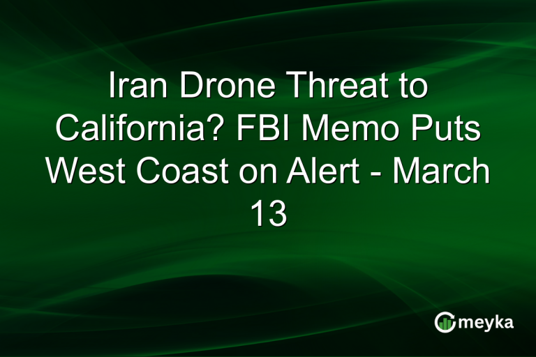 Iran Drone Threat to California? FBI Memo Puts West Coast on Alert - March 13
