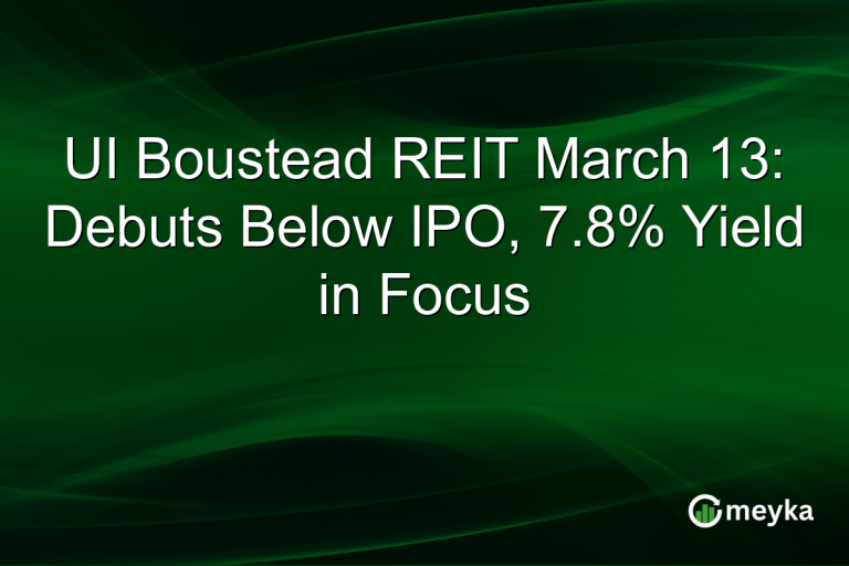 UI Boustead REIT March 13: Debuts Below IPO, 7.8% Yield in Focus