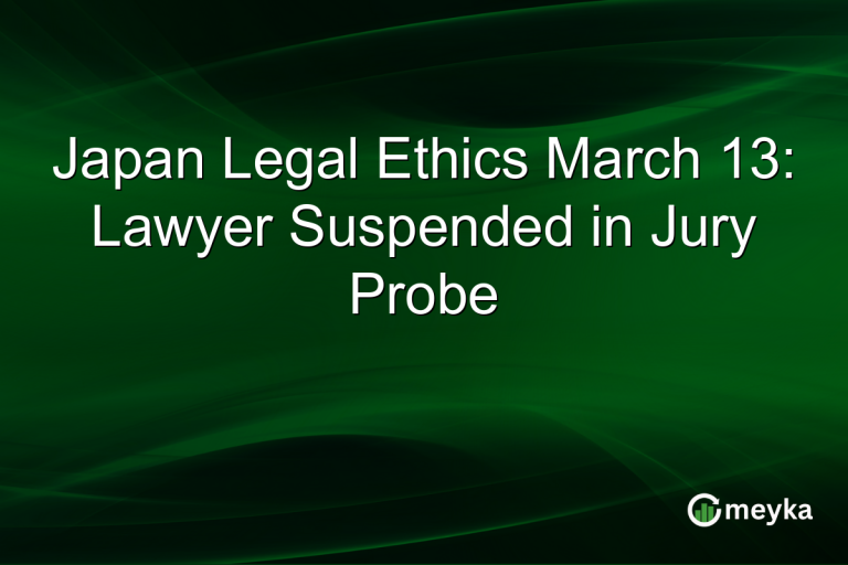Japan Legal Ethics March 13: Lawyer Suspended in Jury Probe