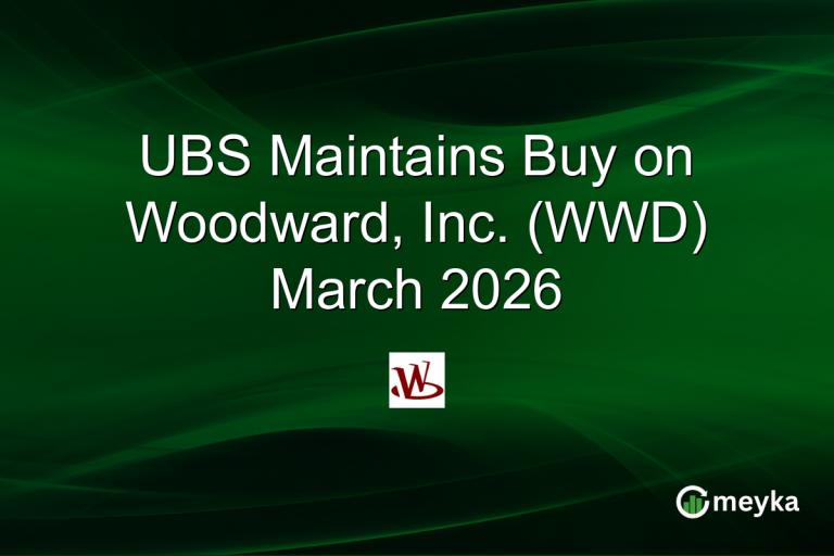 UBS Maintains Buy on Woodward, Inc. (WWD) March 2026