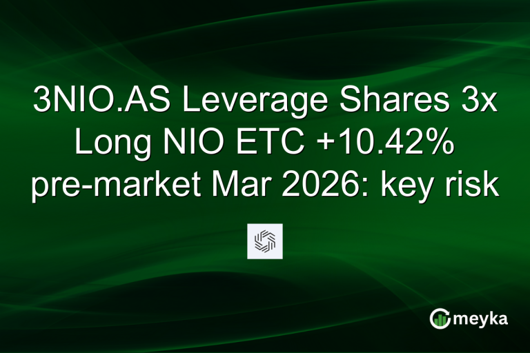 3NIO.AS Leverage Shares 3x Long NIO ETC +10.42% pre-market Mar 2026: key risk