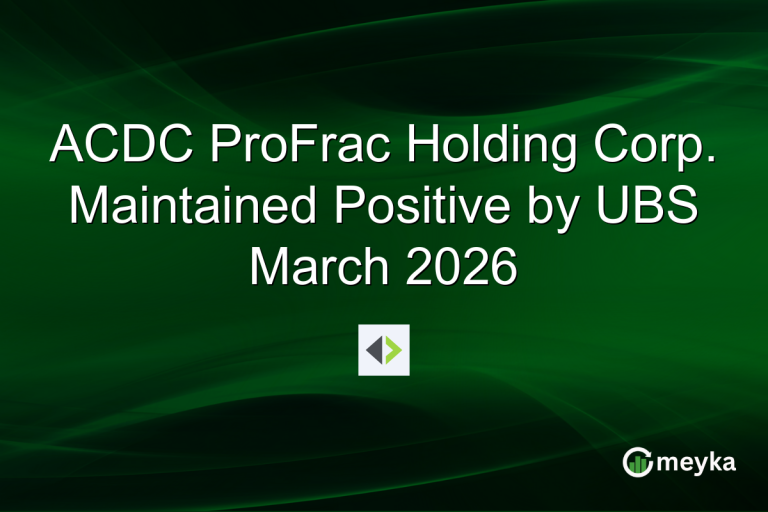 ACDC ProFrac Holding Corp. Maintained Positive by UBS March 2026