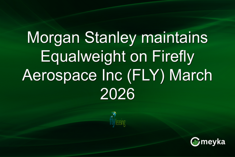 Morgan Stanley maintains Equalweight on Firefly Aerospace Inc (FLY) March 2026