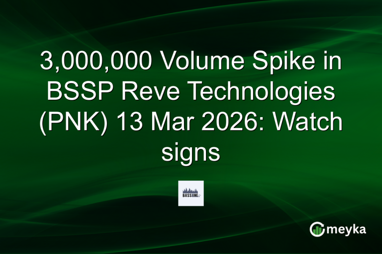 3,000,000 Volume Spike in BSSP Reve Technologies (PNK) 13 Mar 2026: Watch signs