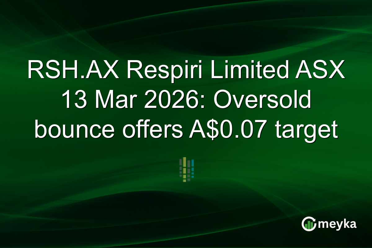 RSH.AX Respiri Limited ASX 13 Mar 2026: Oversold bounce offers A$0.07 target