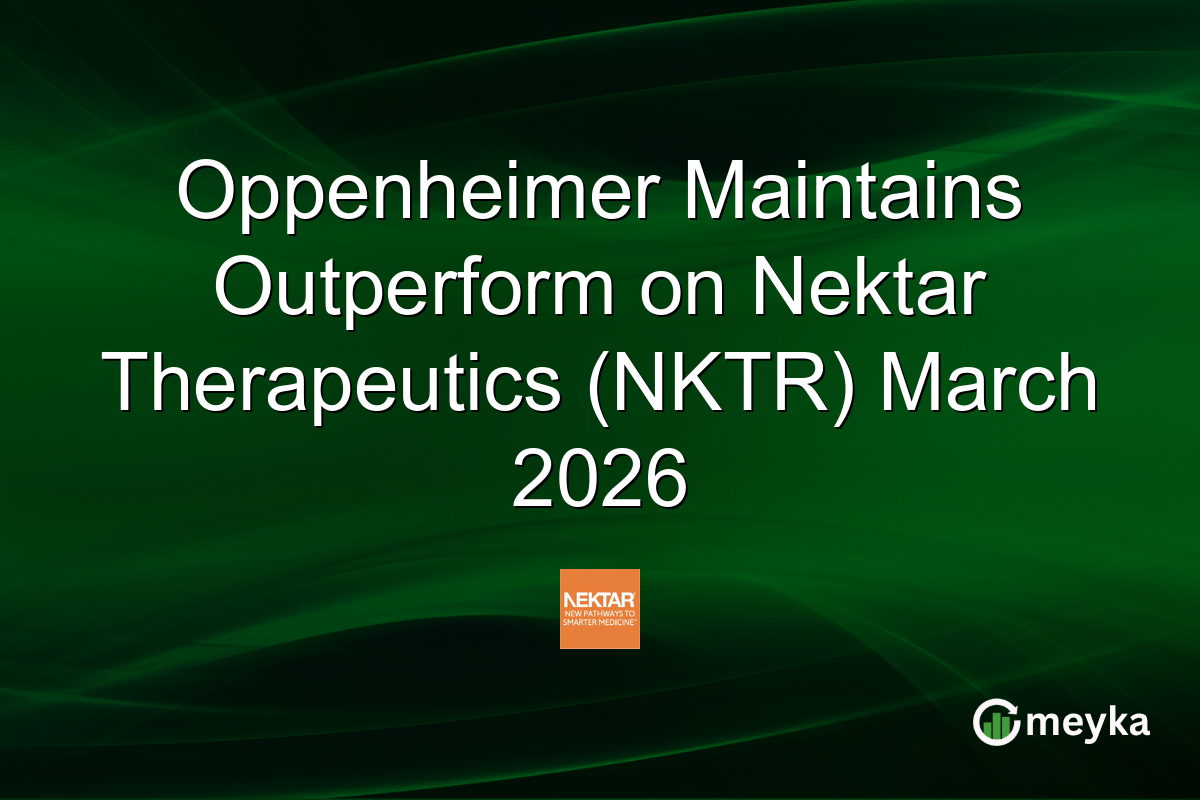 Oppenheimer Maintains Outperform on Nektar Therapeutics (NKTR) March 2026