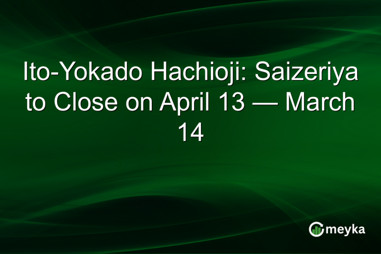 Ito-Yokado Hachioji: Saizeriya to Close on April 13 — March 14