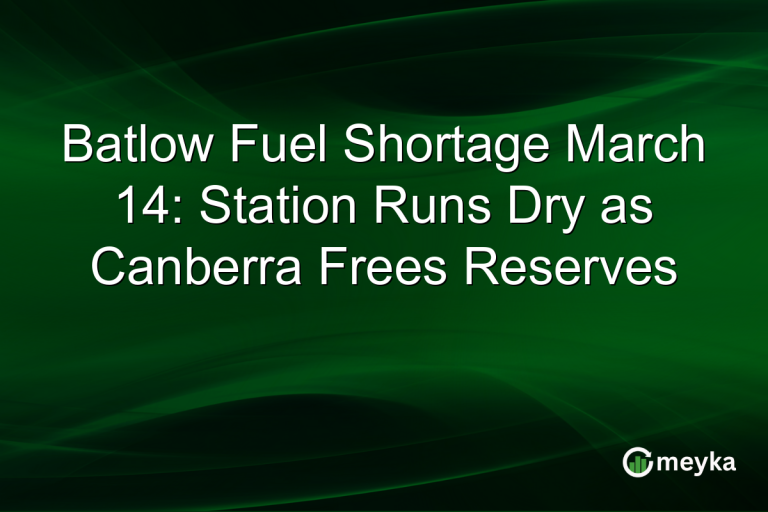 Batlow Fuel Shortage March 14: Station Runs Dry as Canberra Frees Reserves