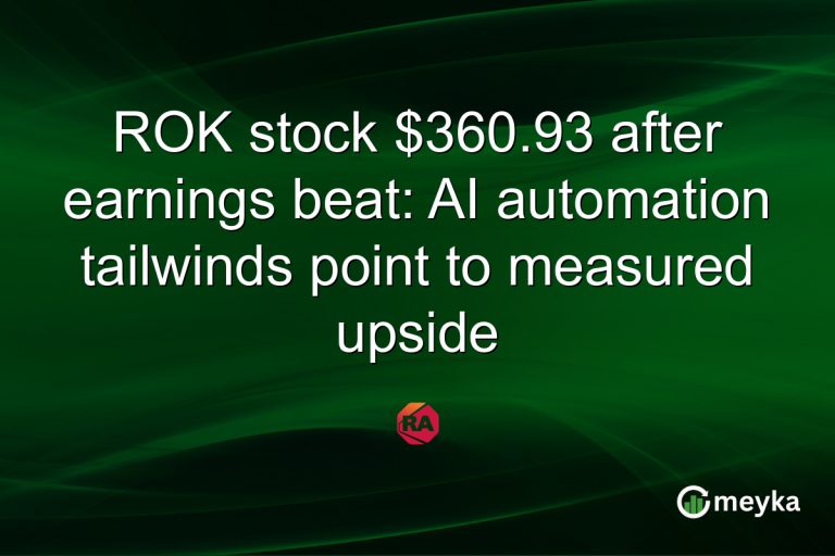 ROK stock $360.93 after earnings beat: AI automation tailwinds point to measured upside