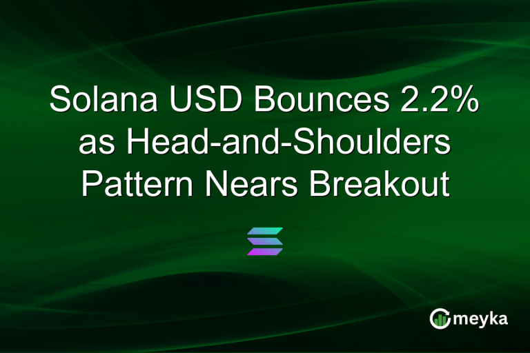Solana USD Bounces 2.2% as Head-and-Shoulders Pattern Nears Breakout