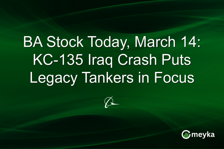 BA Stock Today, March 14: KC-135 Iraq Crash Puts Legacy Tankers in Focus