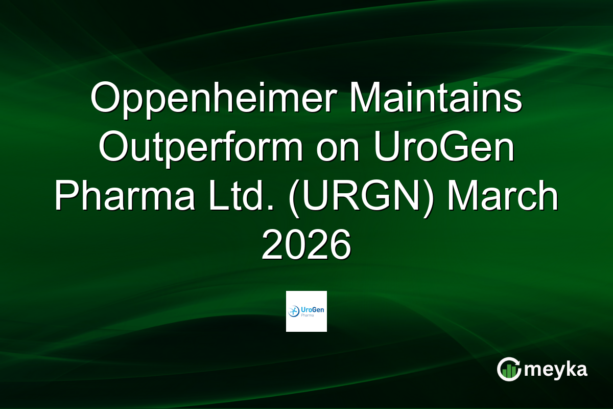 Oppenheimer Maintains Outperform on UroGen Pharma Ltd. (URGN) March 2026