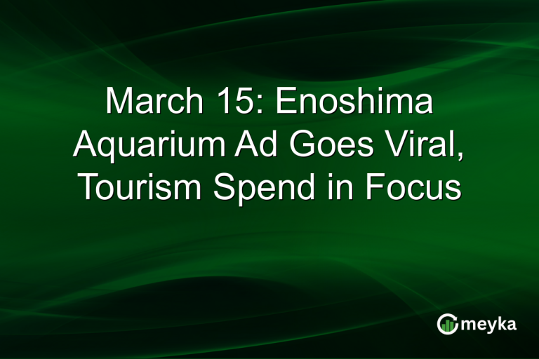 March 15: Enoshima Aquarium Ad Goes Viral, Tourism Spend in Focus