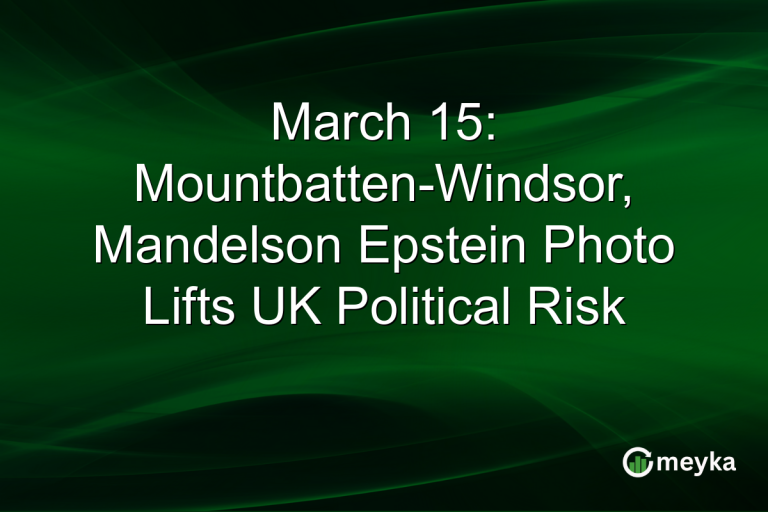 March 15: Mountbatten-Windsor, Mandelson Epstein Photo Lifts UK Political Risk