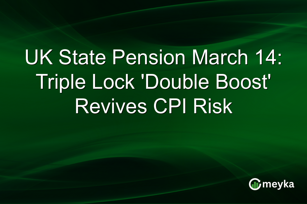 UK State Pension March 14: Triple Lock ‘Double Boost’ Revives CPI Risk