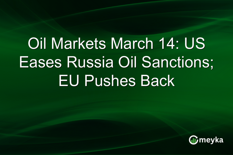 Oil Markets March 14: US Eases Russia Oil Sanctions; EU Pushes Back