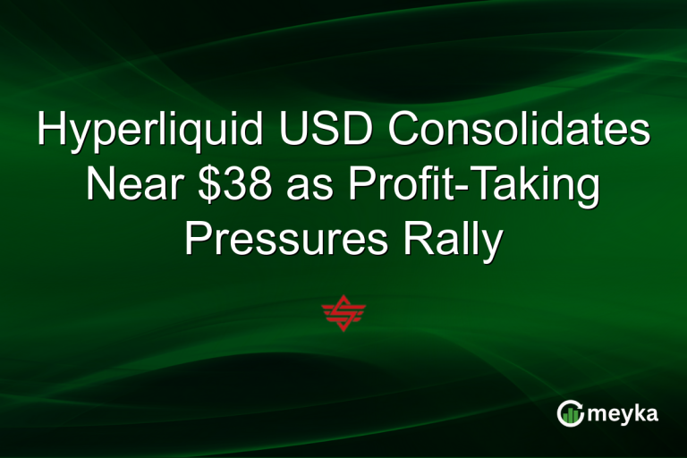 Hyperliquid USD Consolidates Near $38 as Profit-Taking Pressures Rally