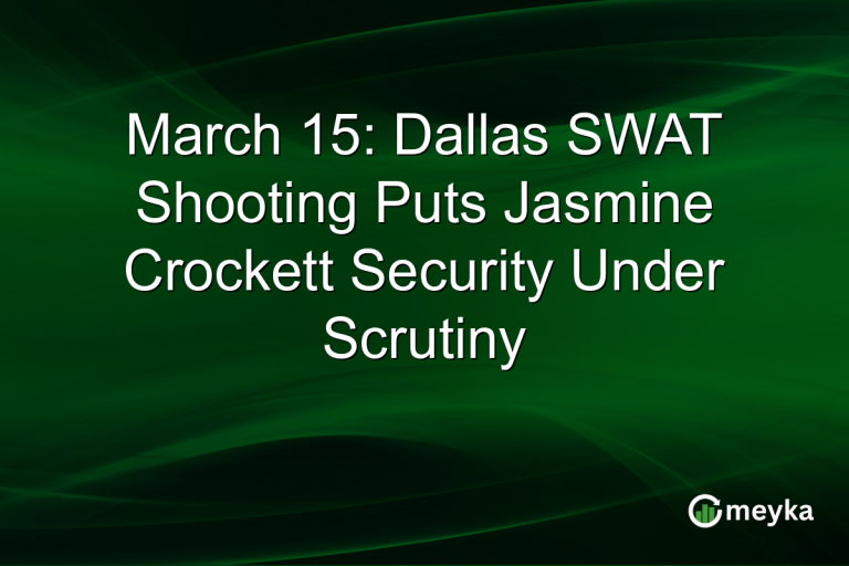 March 15: Dallas SWAT Shooting Puts Jasmine Crockett Security Under Scrutiny