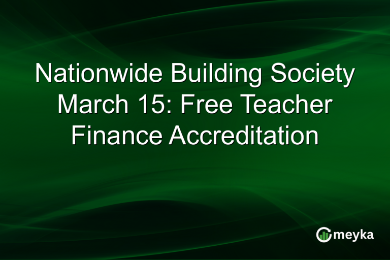 Nationwide Building Society March 15: Free Teacher Finance Accreditation