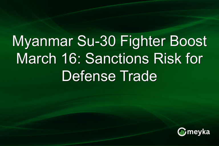 Myanmar Su-30 Fighter Boost March 16: Sanctions Risk for Defense Trade