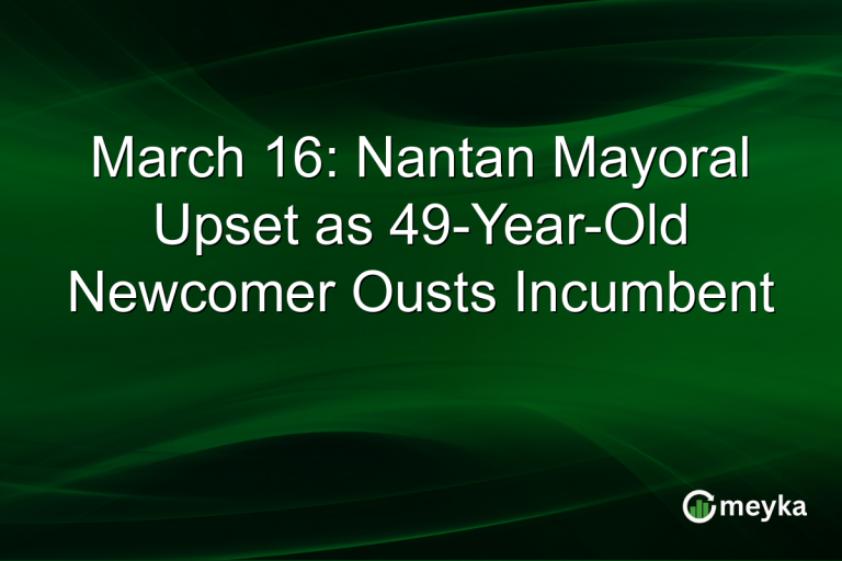 March 16: Nantan Mayoral Upset as 49-Year-Old Newcomer Ousts Incumbent
