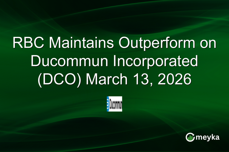 RBC Maintains Outperform on Ducommun Incorporated (DCO) March 13, 2026