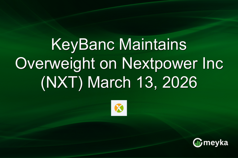 KeyBanc Maintains Overweight on Nextpower Inc (NXT) March 13, 2026