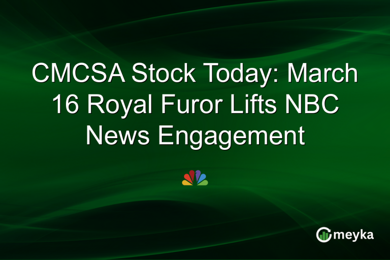CMCSA Stock Today: March 16 Royal Furor Lifts NBC News Engagement