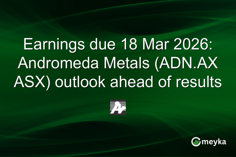 Earnings due 18 Mar 2026: Andromeda Metals (ADN.AX ASX) outlook ahead of results