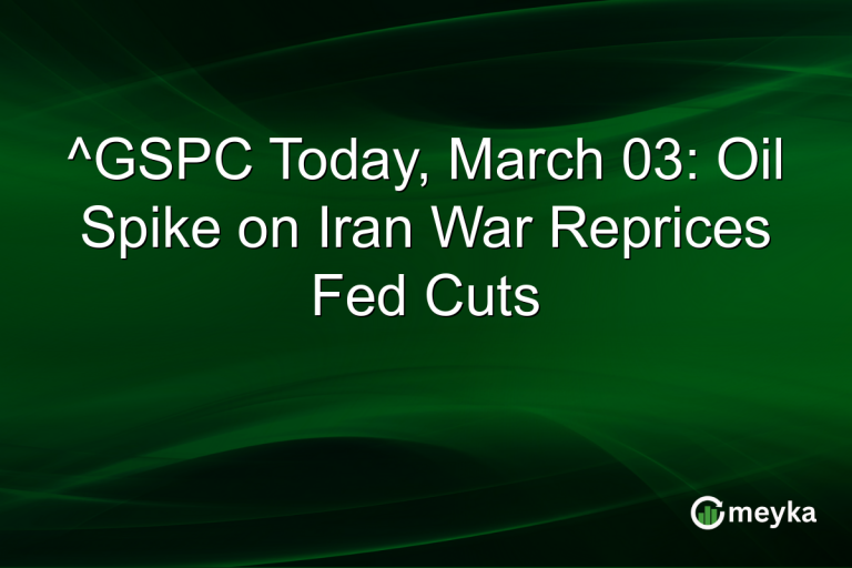 ^GSPC Today, March 03: Oil Spike on Iran War Reprices Fed Cuts