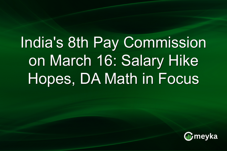India's 8th Pay Commission on March 16: Salary Hike Hopes, DA Math in Focus