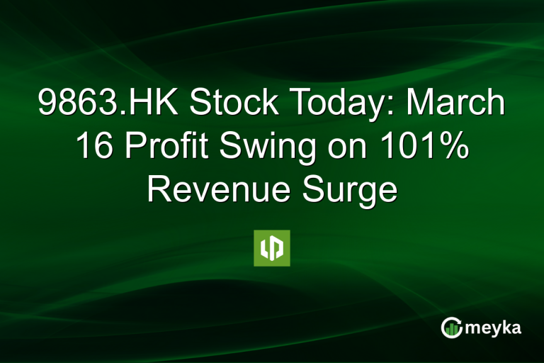 9863.HK Stock Today: March 16 Profit Swing on 101% Revenue Surge
