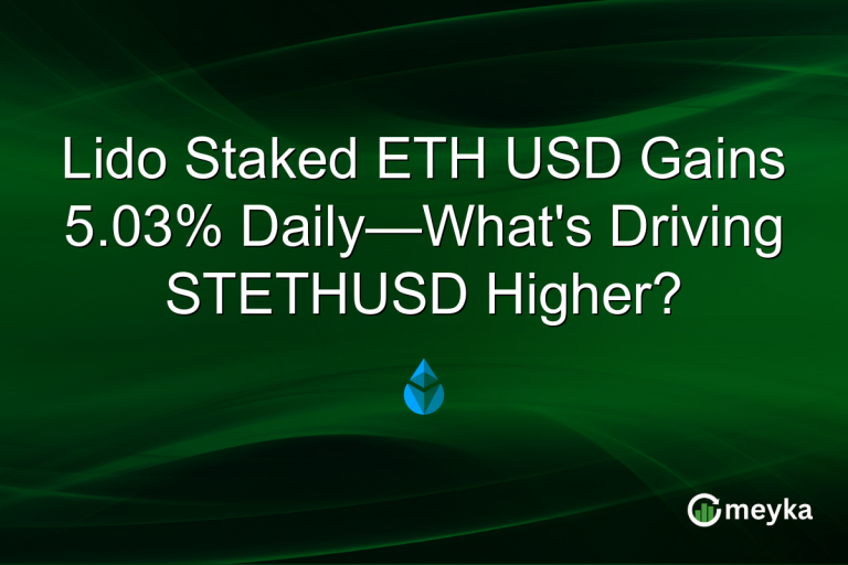 Lido Staked ETH USD Gains 5.03% Daily—What's Driving STETHUSD Higher?