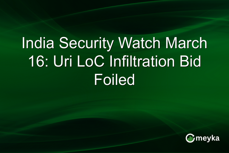 India Security Watch March 16: Uri LoC Infiltration Bid Foiled