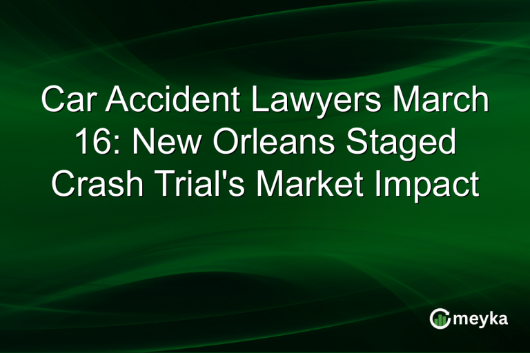 Car Accident Lawyers March 16: New Orleans Staged Crash Trial's Market Impact