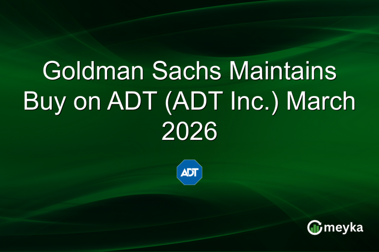 Goldman Sachs Maintains Buy on ADT (ADT Inc.) March 2026