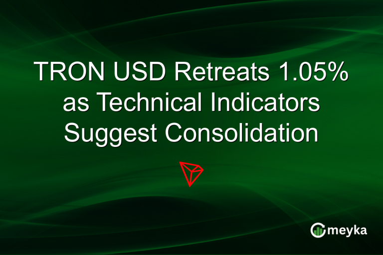 TRON USD Retreats 1.05% as Technical Indicators Suggest Consolidation