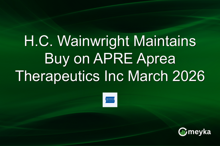 H.C. Wainwright Maintains Buy on APRE Aprea Therapeutics Inc March 2026